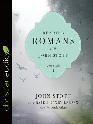 cover image of Reading Romans with John Stott, Volume 1